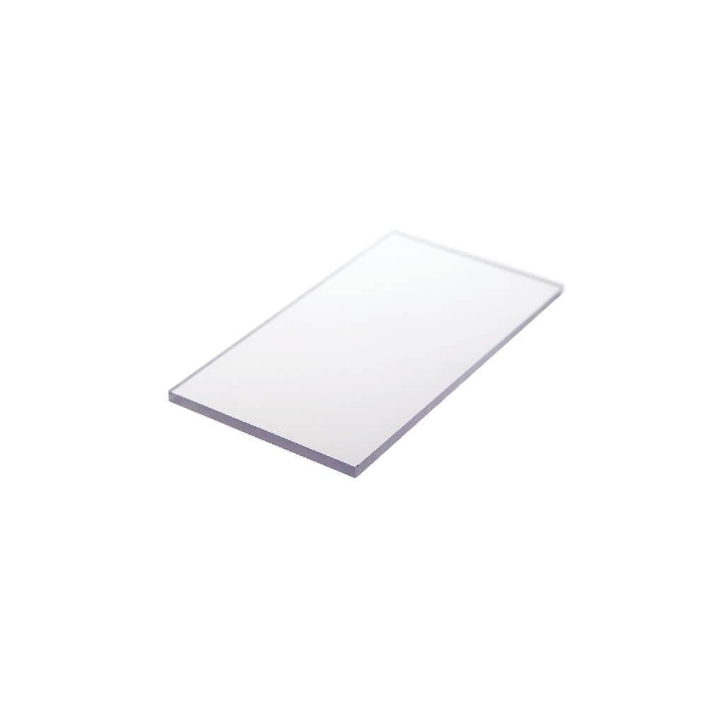 Chapa De Policarbonato Compacto Cristal 12mm - 2,00m X 3,00m - Importado