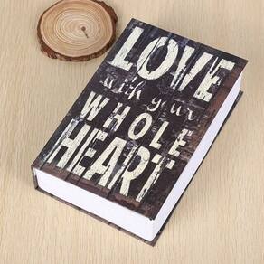 Cofre Camuflado Safe Book Love