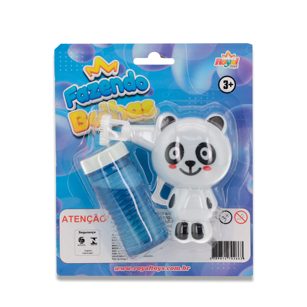 Fazendo Bolhas de Urso Panda (12 Unidades)