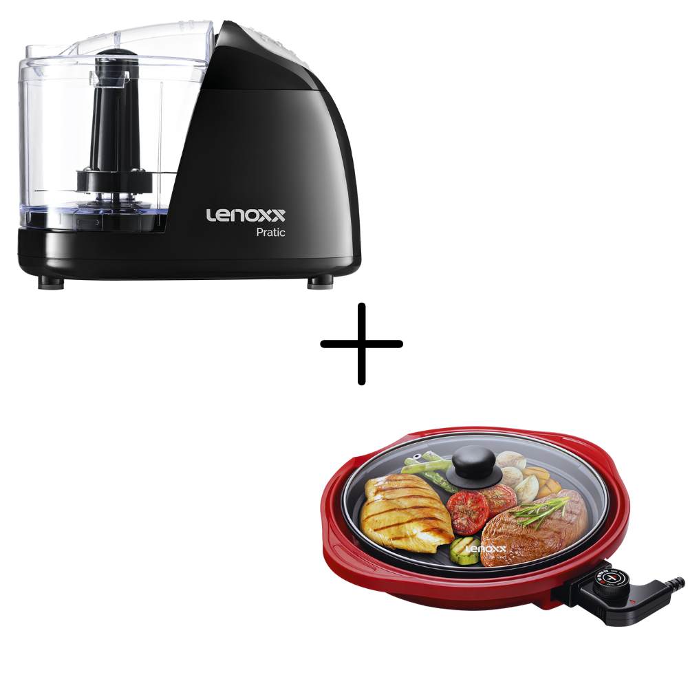 Kit Mini Processador PMP431 e Grill Multifuncional PGR159