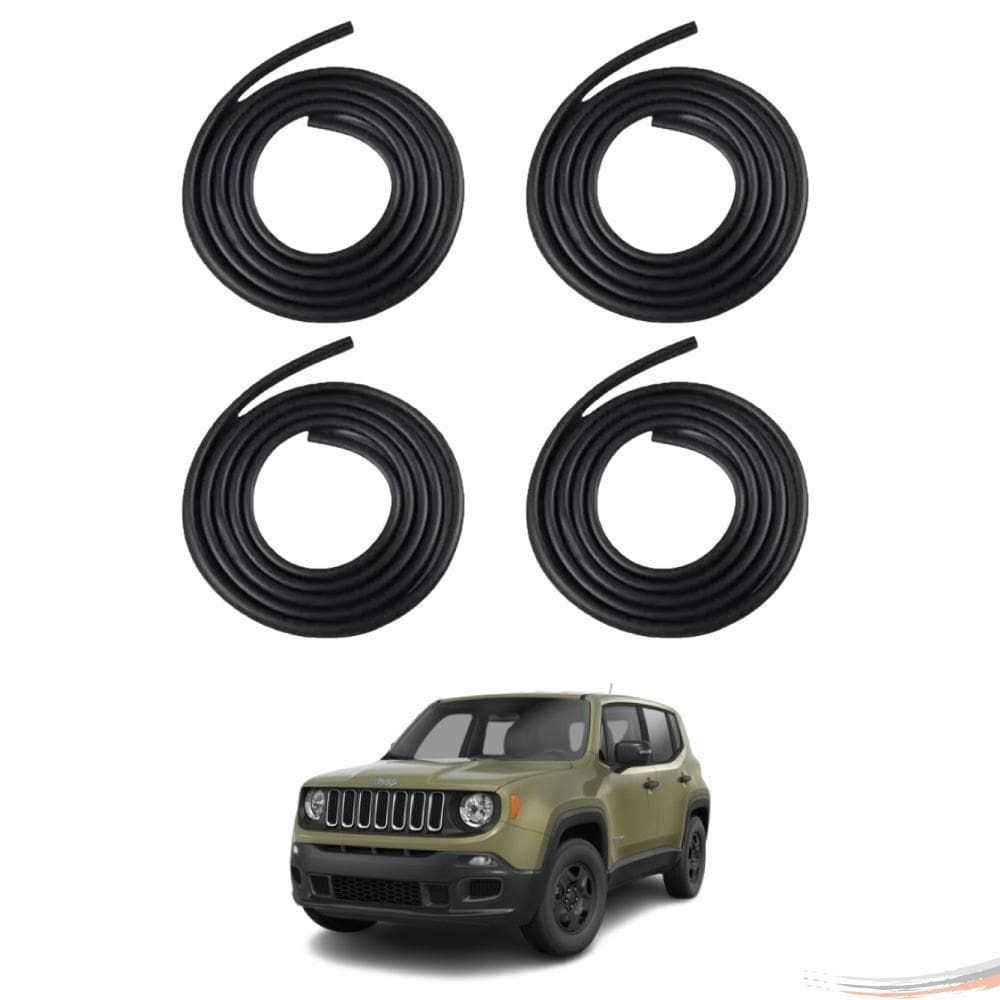 Kit Completo 4 Borrachas Das Portas Jeep Renegade Após 2015 [F103]