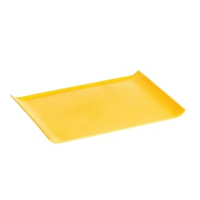 Bandeja Servir Quadrada 30x45 Amarela Em Polipropileno Linha Tropical Vem