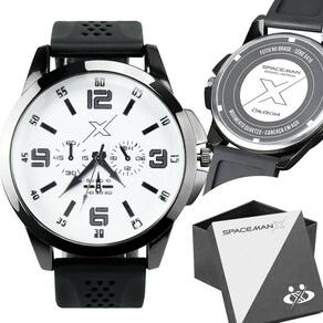Relogio Masculino Aço Inox Preto Qualidade Premium + Caixa Preto Presente Analogico Ponteiro Casual