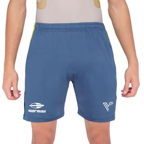 Bermuda Mormaii Vini Font 2 Brasil 24 Azul e Amarelo
