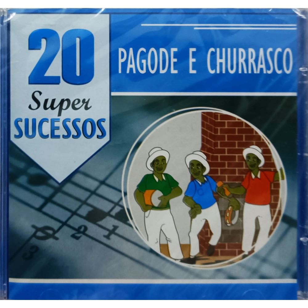 Cd Pagode E Churrasco - 20 Super Sucessos