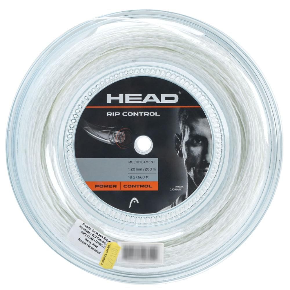 Corda Head RIP Control 18L 1.20mm Branca Rolo com 200 Metros