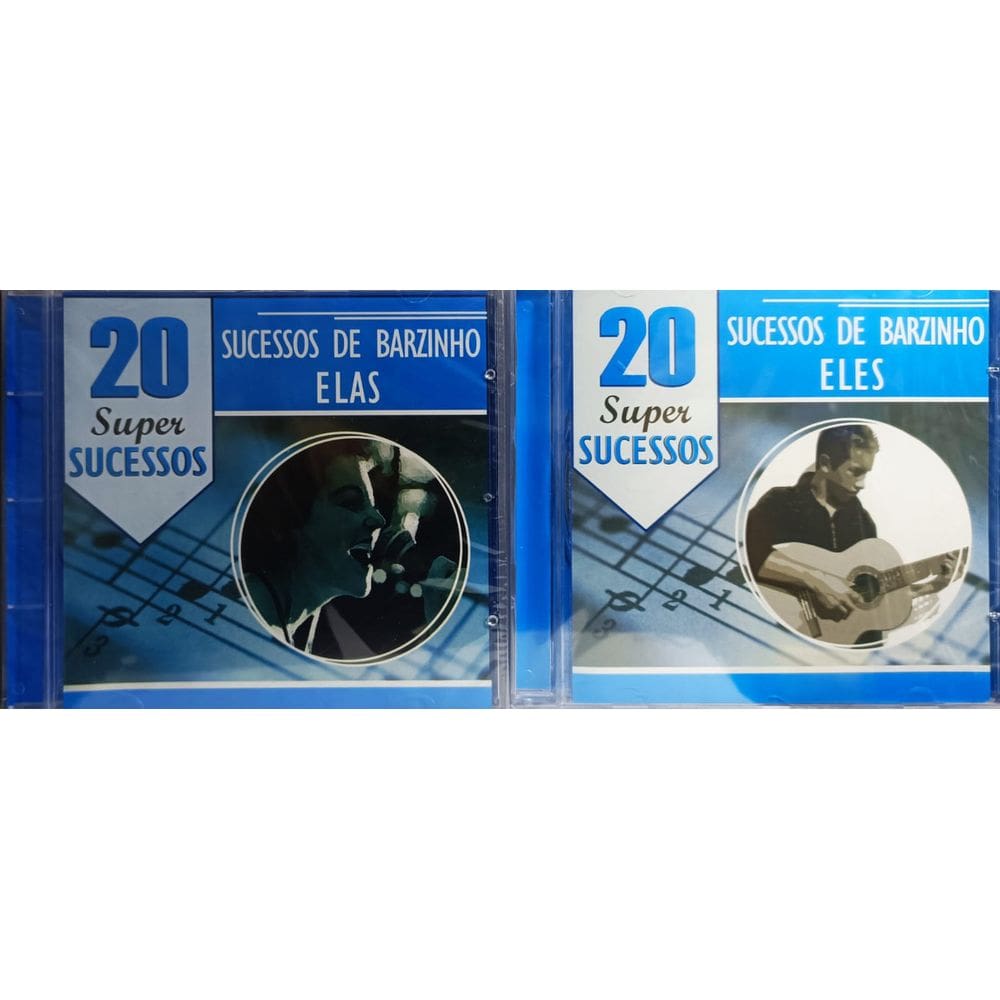 Cd Sucessos de Barzinho Elas e Eles (Rosana,Patricia) 2 cds