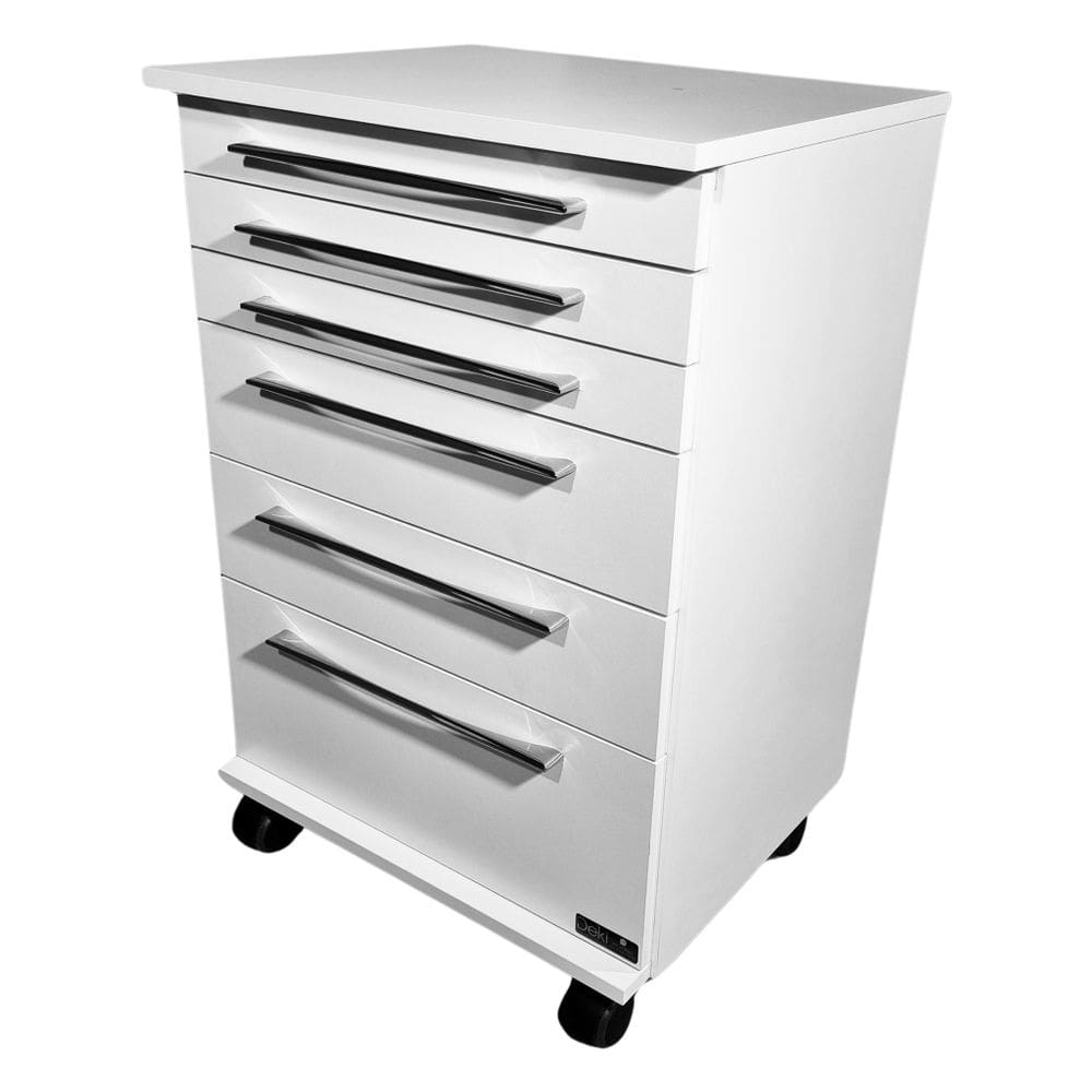 Mesa Auxiliar Para Instrumentos Cirúrgicos Com Rodízio Mdf