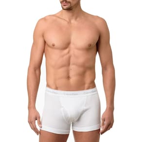 Kit C/3 Cuecas Boxer Calvin Klein Algodão C/Abertura NB4002