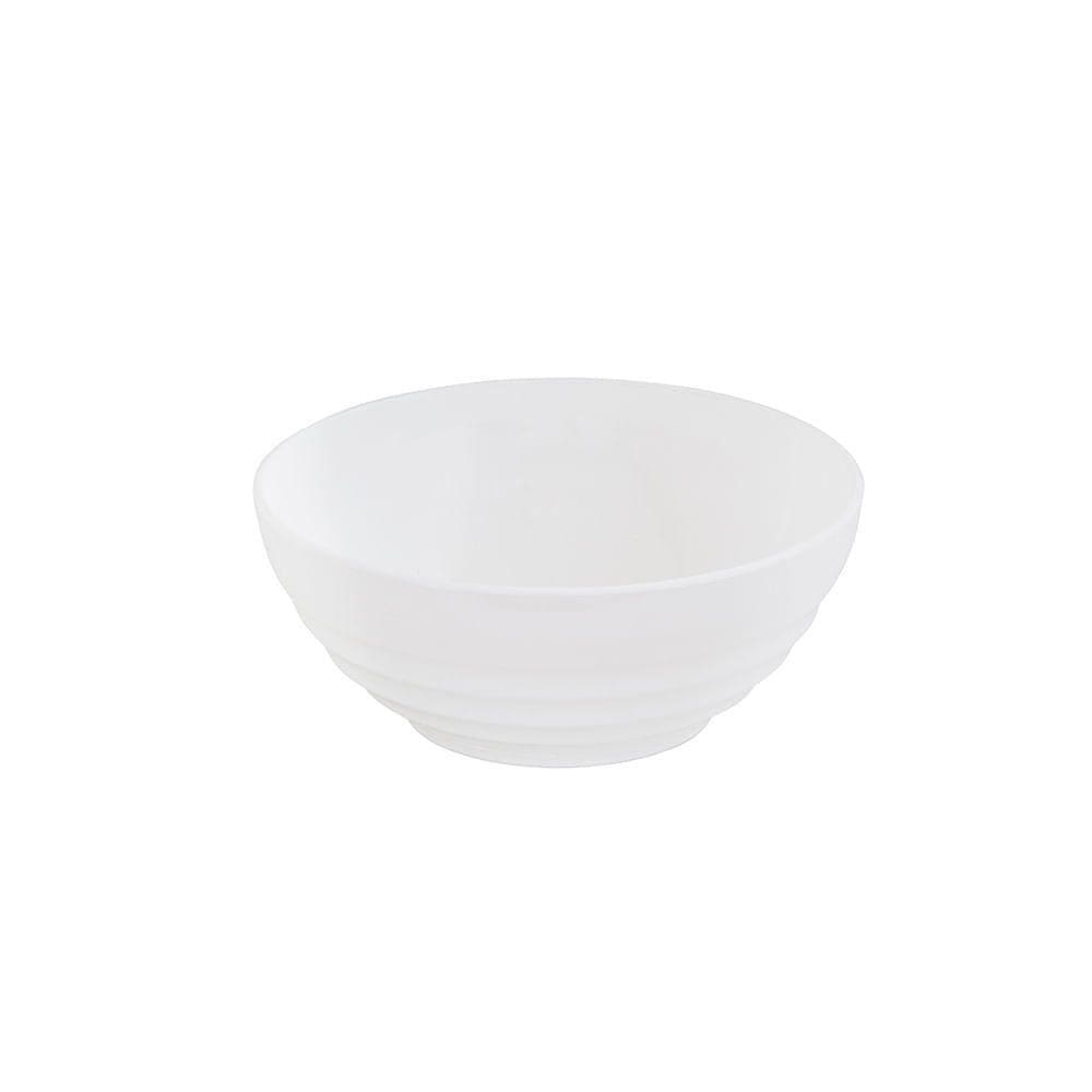 Bowl Oriental Redonda 500ml Branca Em Polipropileno Linha Tropical Vem