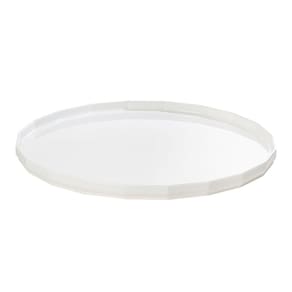 Bandeja Elegance Redonda Aro 30 Branca Em Polipropileno Linha Tropical Vem