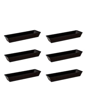 Conjunto De Travessa Stillo 4l 6 Peças Preto Em Polipropileno Linha Tropical Vem