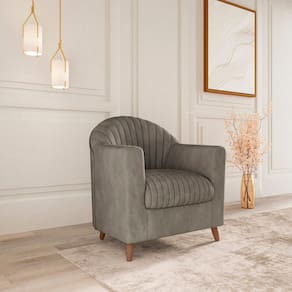 Poltrona Decorativa New Jussara . Bege