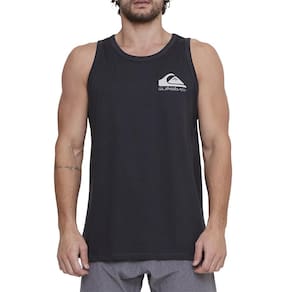 Regata Quiksilver Omni Logo SM25 Masculina Cinza Escuro
