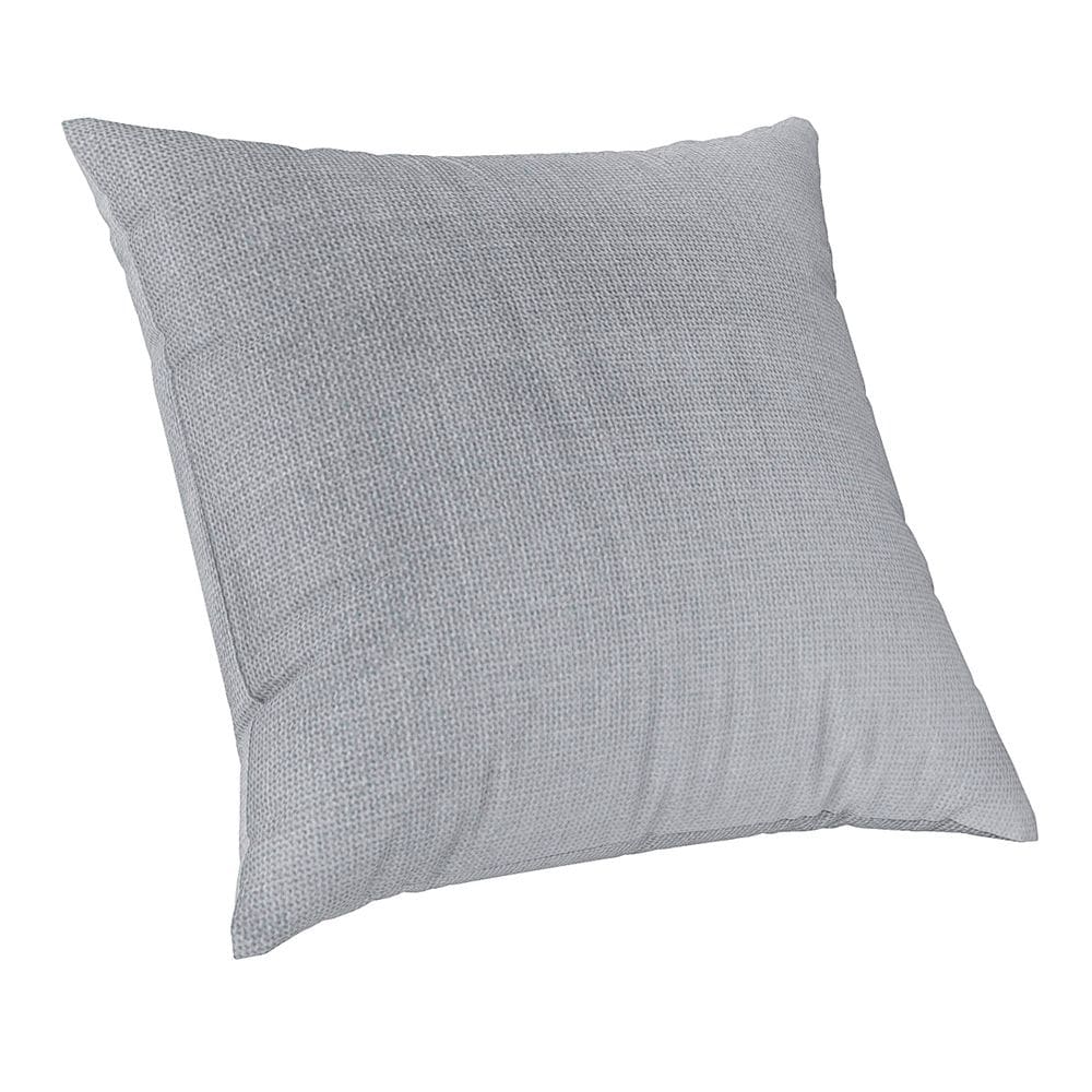 Capas De Almofadas Decorativa Moderna 50x50cm Suede Prata