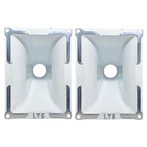 2 Corneta Lts 1209 Parafuso Lente 12-09 Jarro Paredão Branco