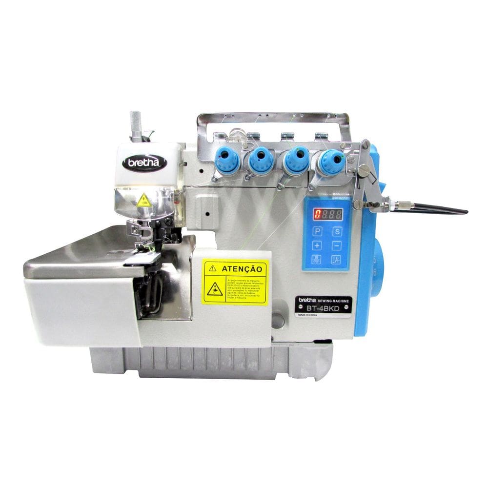 Máquina De Costura Interlock Eletrônica 7000rpm,-220v