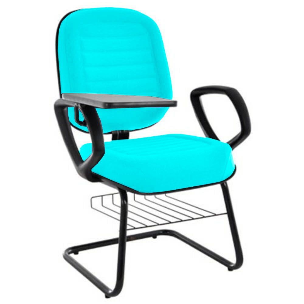 Cadeira Universitária com prancheta Linha Blenda Verde