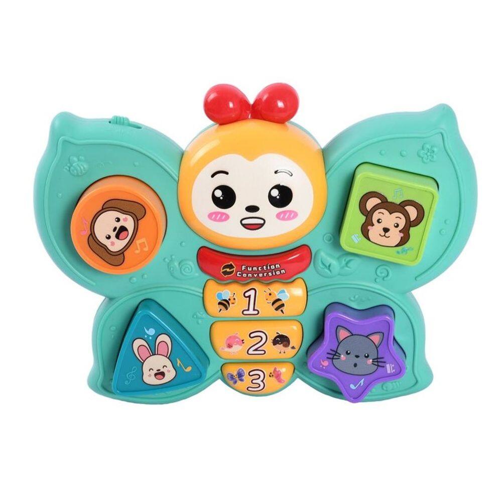 Brinquedo Borboleta com Teclas Musicais para Bebê