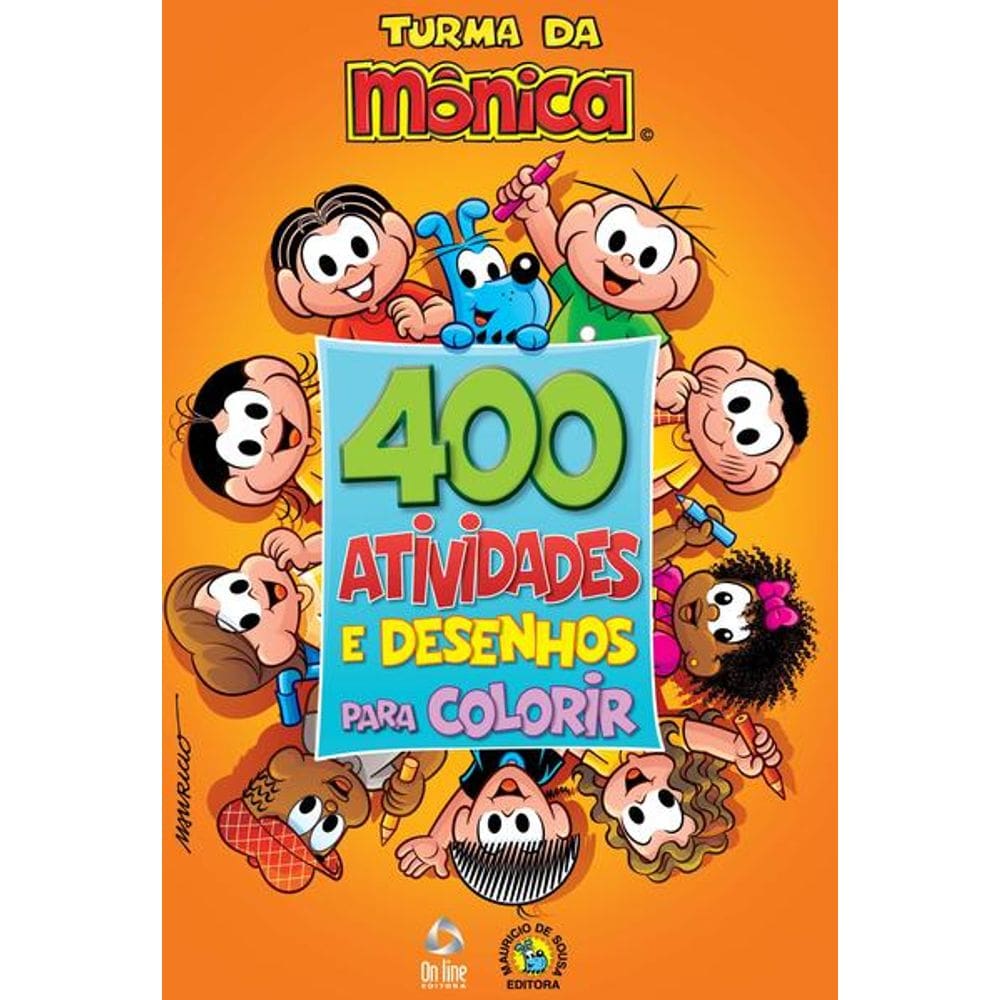 Turma da Monica - Livro 400 Atividades e Desenhos