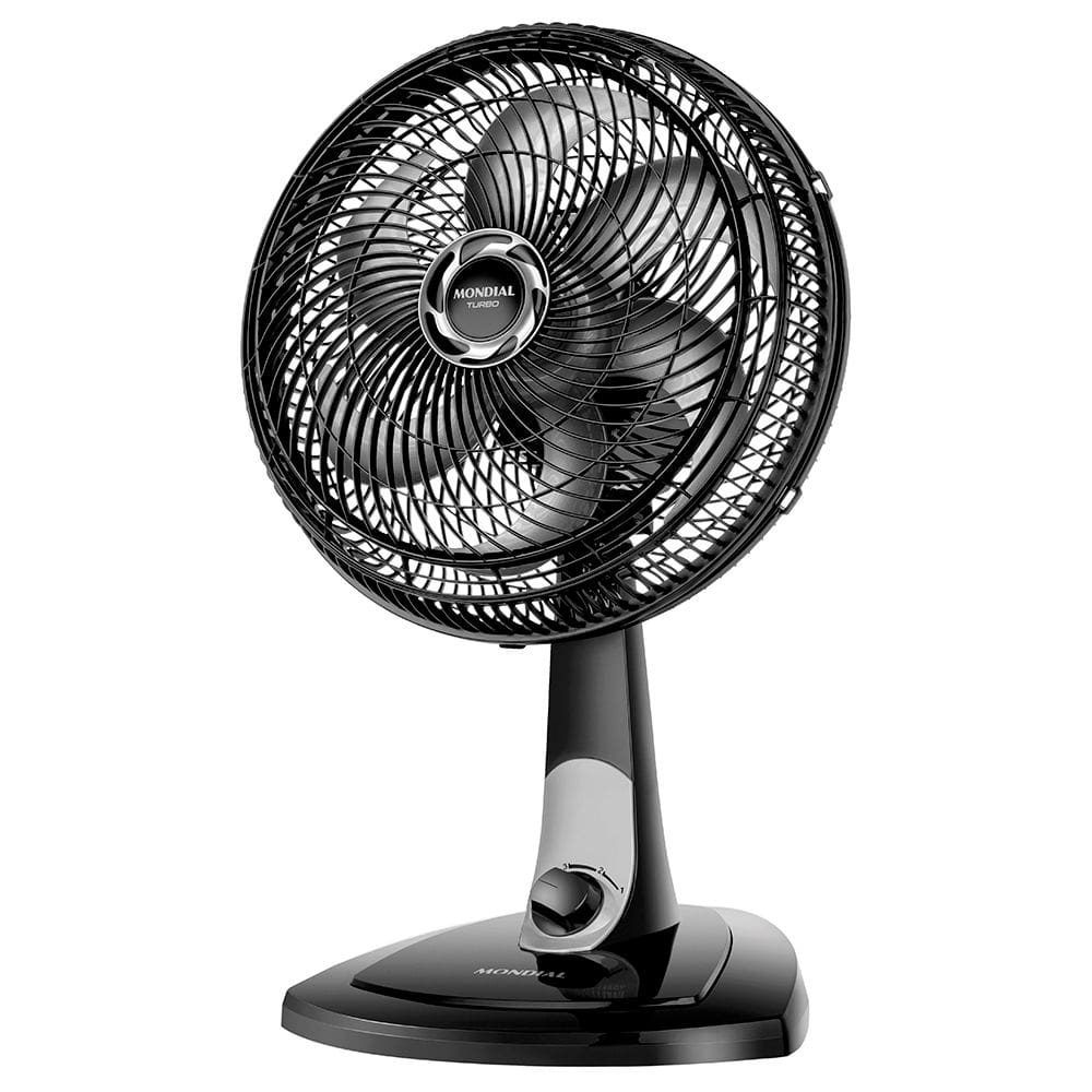 Ventilador de Mesa Turbo Mondial 30cm 60W VT-30-NB 220V