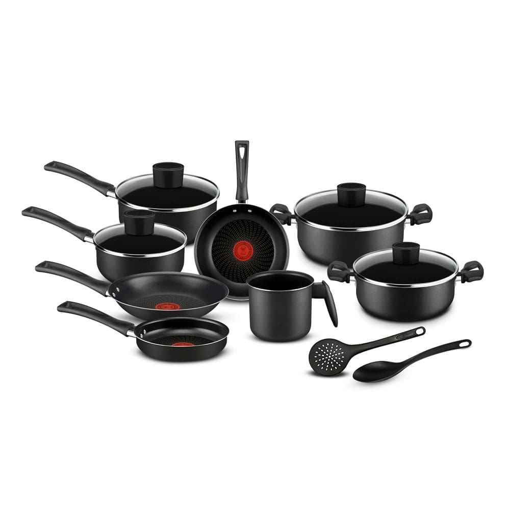 Conjunto de Panelas Antiaderente Rochedo Pratic Cinza 10 Peças
