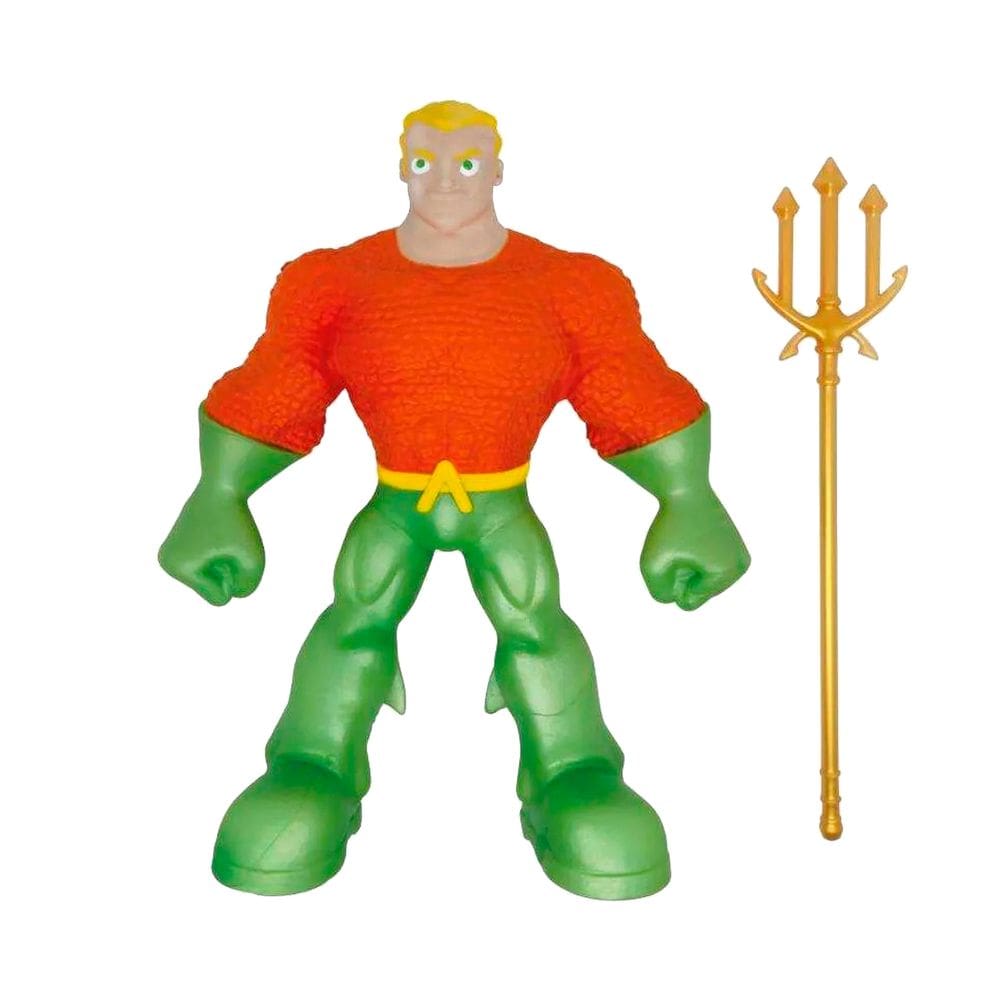 Brinquedo Flexível Heróis Monster flex DC 13cm Infantil Interativo Multikids BR2252