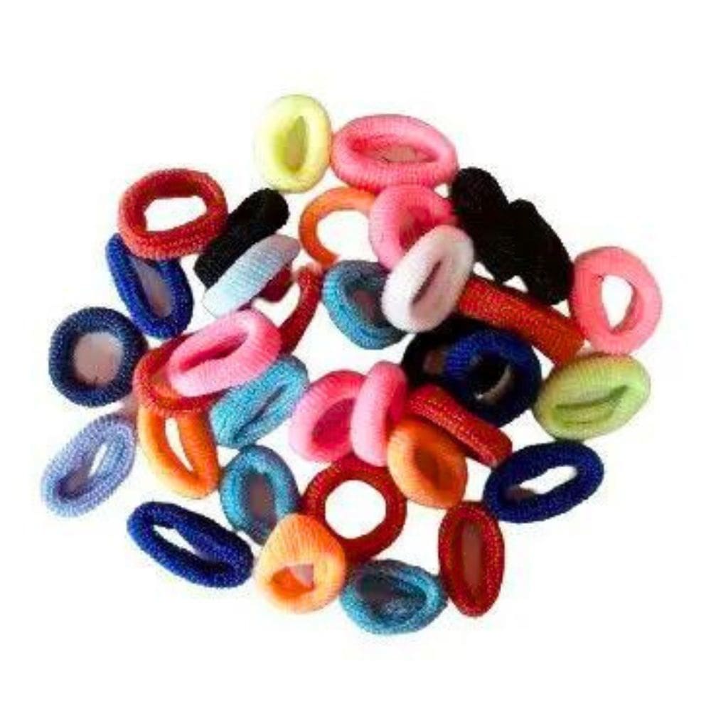 Xuxinha Elástico Cabelo Amarrador Penteado Penteadeira Coque KIT 35UN