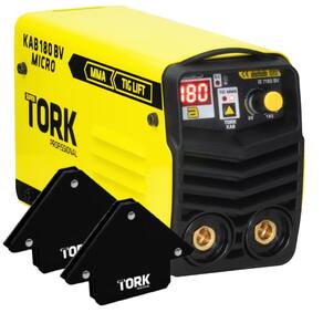 Kit Maquina De Solda Inversora + Esquadro Magnetico 12kg Tork