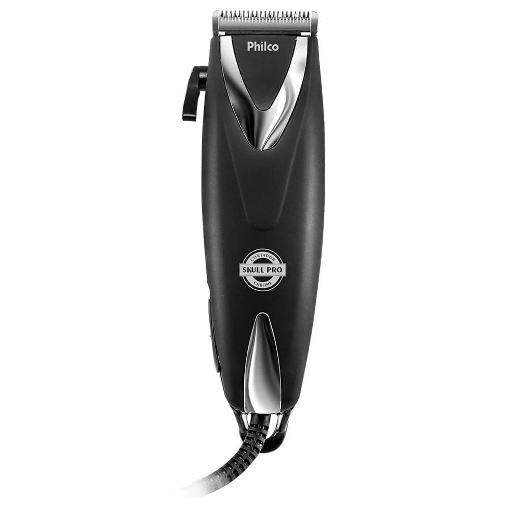 Máquina de Cortar Cabelo Philco PCR12CR com 9 Acessórios - 127V