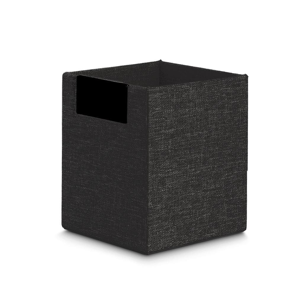 Porta Canetas e Objetos com Tecido Preto