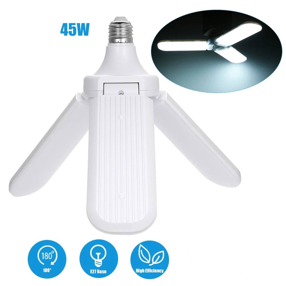 Luminária Articulada Tri-Asas 45W: Flexibilidade e Estilo em Cada Ângulo