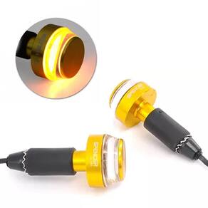 Peso Guidão Esportivo Dourado Com Led (Spencer)