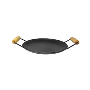 Chapa Disco de Arado Redondo Lisa de 28 Cm de Aço Para Bife Mk