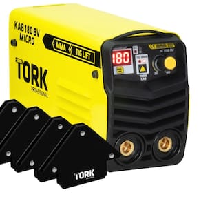 Kit Maquina De Solda Inversora + 4 Esquadro Magnetico 12kg Tork