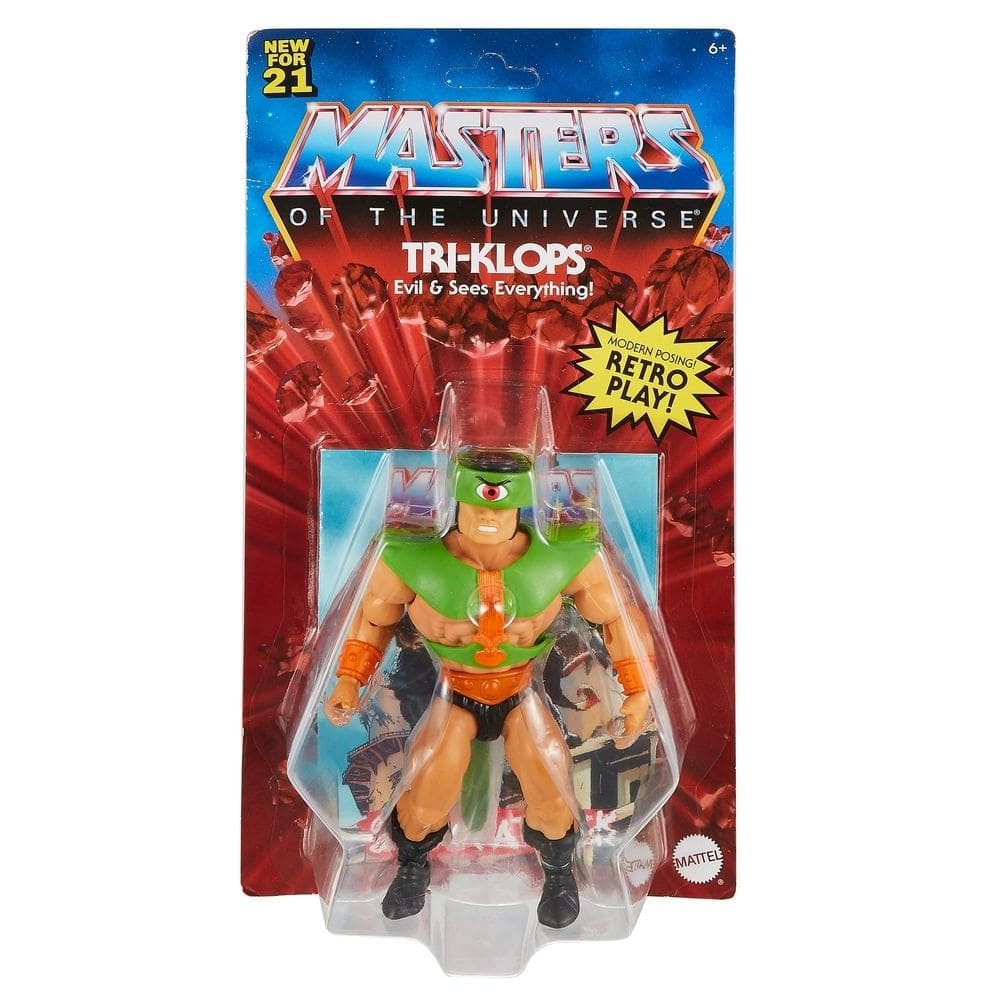 Boneco - Tri Klops - Mastes Of The Universe MATTEL