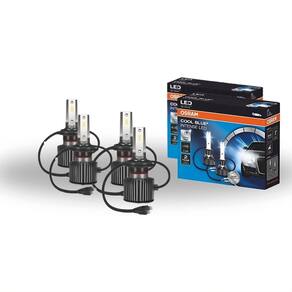 KIT 4 LÂMPADAS OSRAM LED Cool Blue Intense UM par H1 +  UM par H7