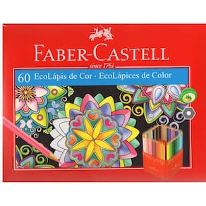 EcoLápis de Cor 60 Cores Faber-Castell 120160