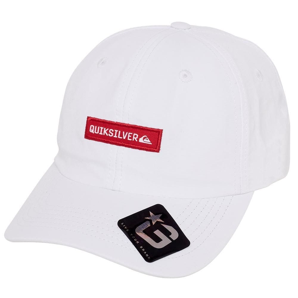 Boné Quiksilver Aba Curva DNA Clicker SM25 Branco