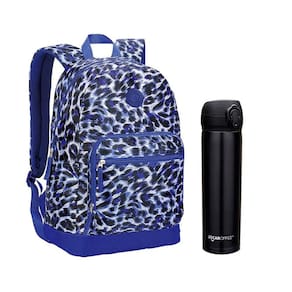 Kit Mochila Escolar Infantil SBDZ5609 e Garrafa de Água 97826 400ml Preta - Fuseco