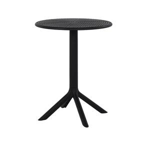 Mesa para Jardim Drops 60 Cm X 75 Cm Preto