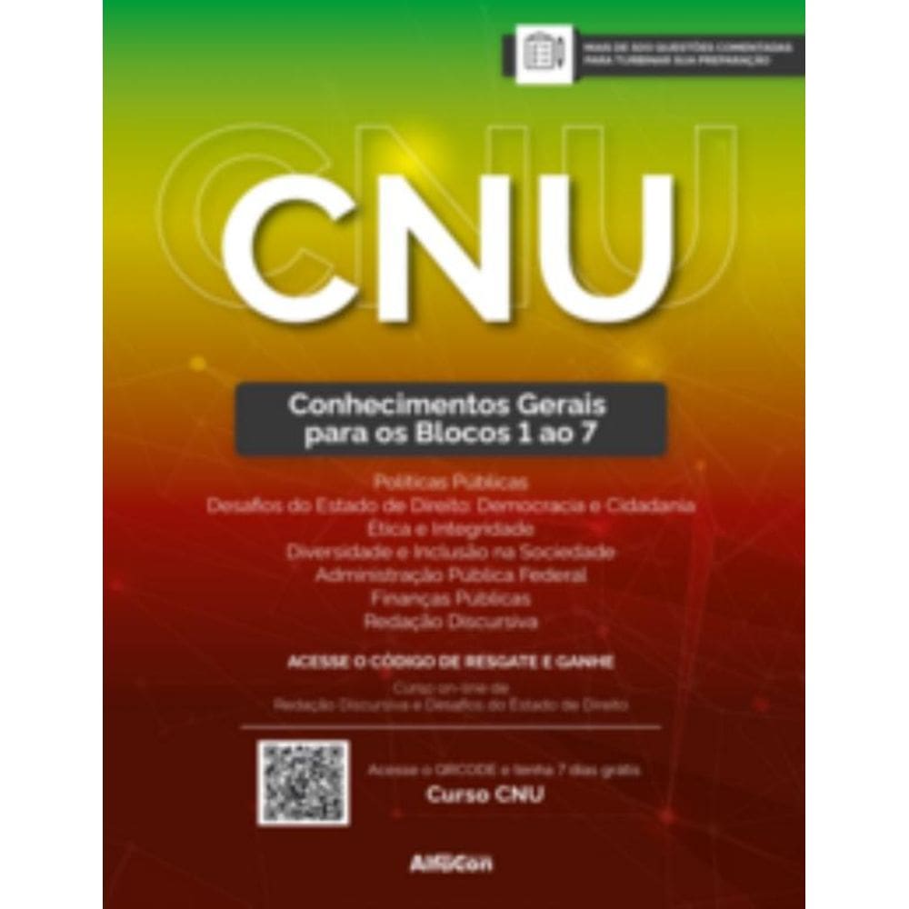 Cnu - Concurso Nacional Unificado - Conhecimentos