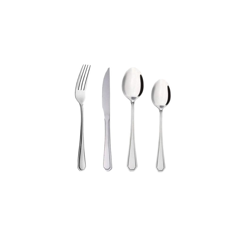 Faqueiro Atenas Em Inox 24 Peças - Ad