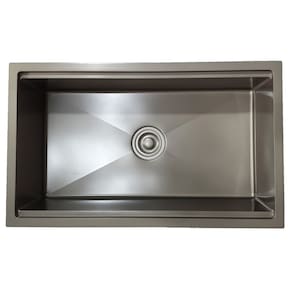 Cuba Inox Gourmet Support Cinza Sobrepor Ou Embutir 75x45cm
