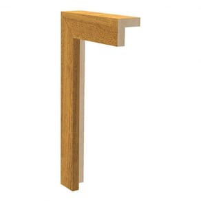 Kit com 10 Barras Arremate Mdf 250 Moldufama 25mmx2,5cm Metro Linear 24m Turim