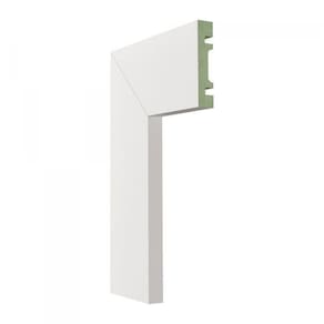 Kit com 40 Barras Guarnição Mdf 701 Moldufama 15mmx7cm Metro Linear 96m Branco