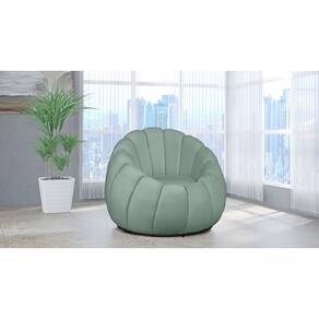 Poltrona Decorativa Concha Veludo Acqua - Londrilar