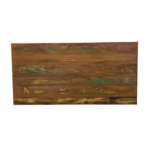 Painel em Madeira de Demolição com Tinta Pátina 2m X 1m Sudeste Rústico