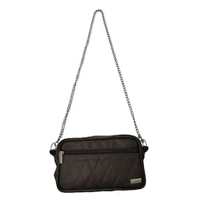 Bolsa Feminina Transversal Couro Marrom Coutre Bolsas