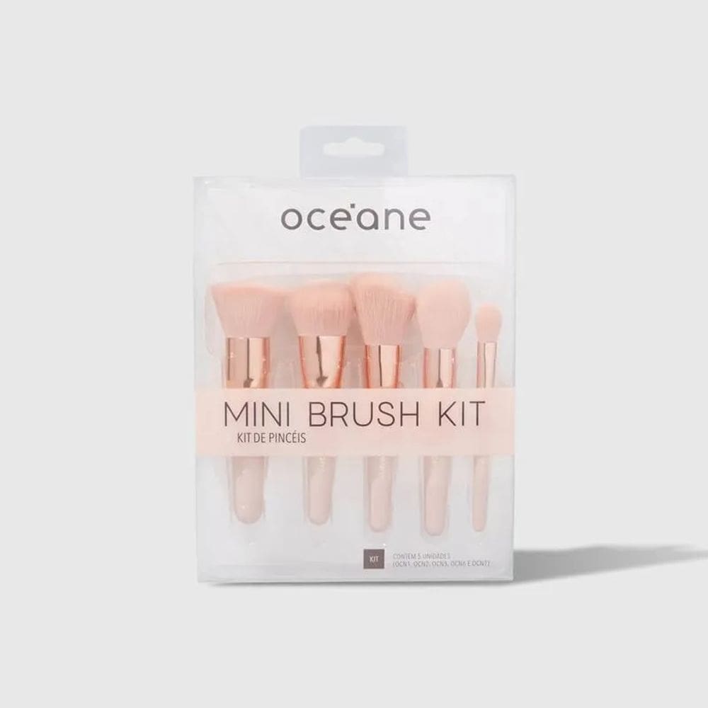 Mini Kit Com 5 Pinceis - Oceane